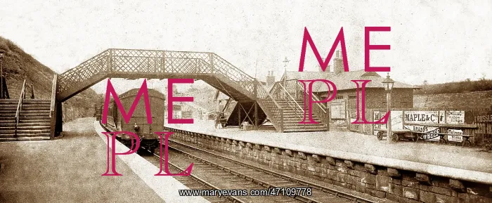  : Railway Station, Wetherby early 1900's