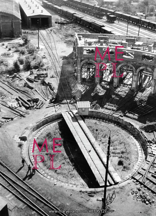 : Railway yard in the Second World War : Railway yard in the Second World War
