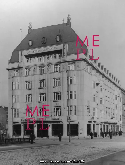 : Railwaymen's home in Vienna, 1913 : Railwaymen's home in Vienna, 1913