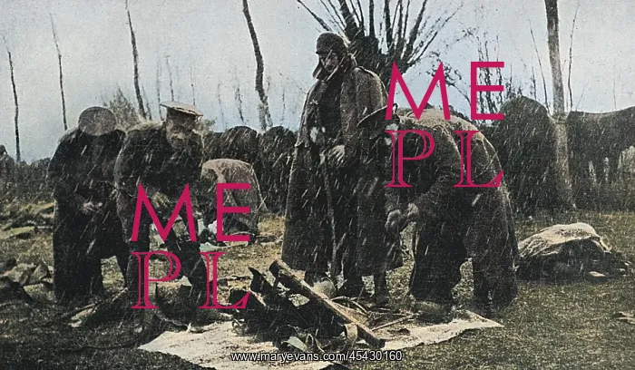 : Rain and mud at Yser, 1914 : Rain and mud at Yser, 1914
