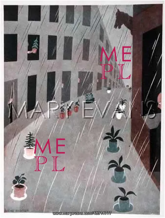 : RAIN AND POT PLANTS 1927 : RAIN AND POT PLANTS 1927