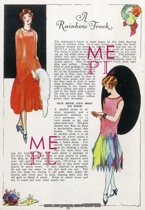 : A rainbow frock : A rainbow frock