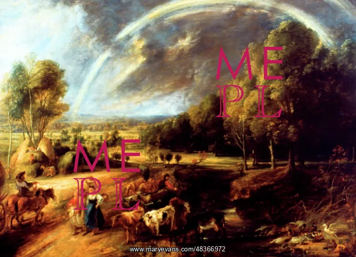 : The Rainbow Landscape. Peter Paul Rubens (1577 - 1640); : The Rainbow Landscape. Peter Paul Rubens (1577 - 1640);