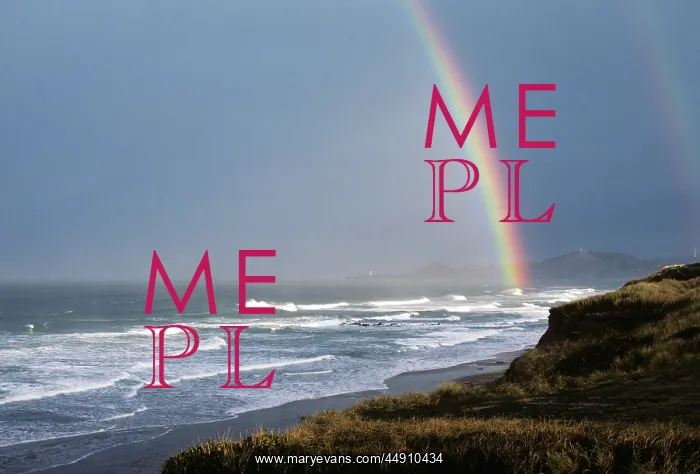 : Rainbow over pacific ocean and coast newport : Rainbow over pacific ocean and coast newport