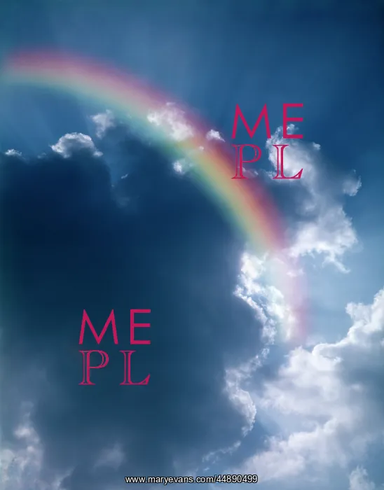 : RAINBOW IN SKY WITH SUN RAYS COMING FROM CLOUD : RAINBOW IN SKY WITH SUN RAYS COMING FROM CLOUD