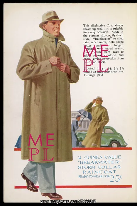  : RAINCOAT. shed rain, repel water, hold shape better, wear longer