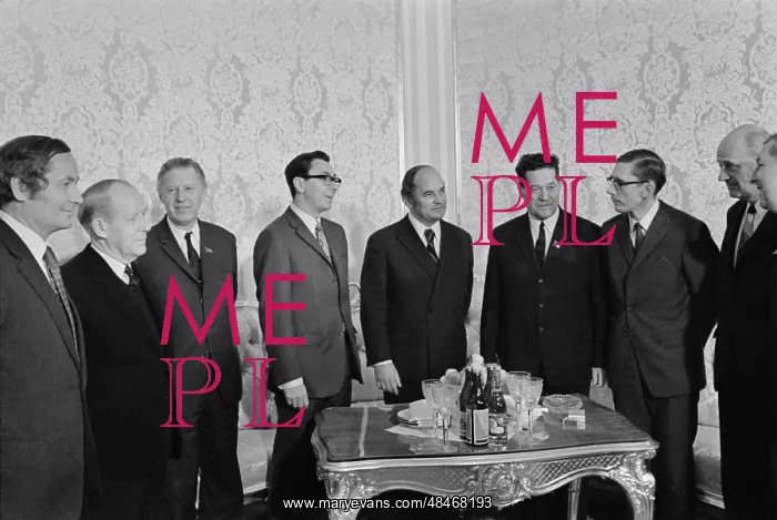 : Rainer Barzel visits USSR : Rainer Barzel visits USSR