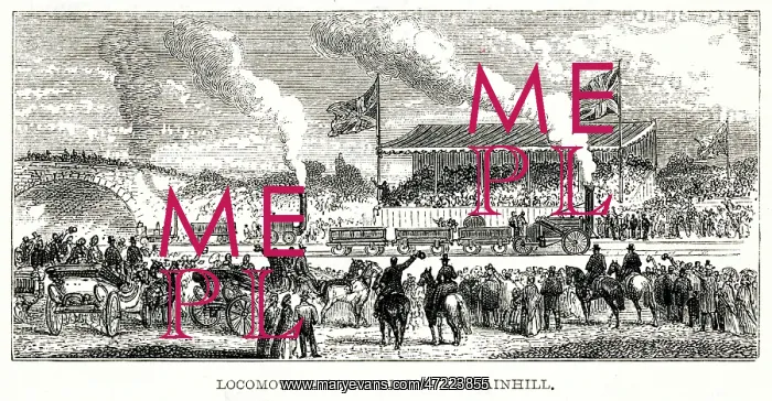: Rainhill Locomotive Trial 1829 : Rainhill Locomotive Trial 1829