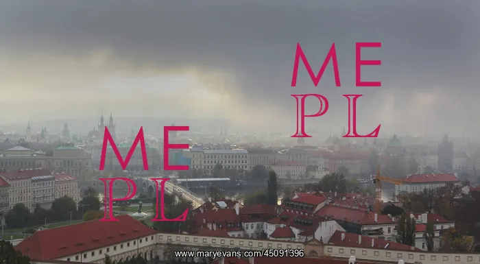 : Rainstorm in Prague, Czech Republic : Rainstorm in Prague, Czech Republic