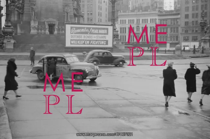 : Rainy day, Indianapolis, Indiana : Rainy day, Indianapolis, Indiana