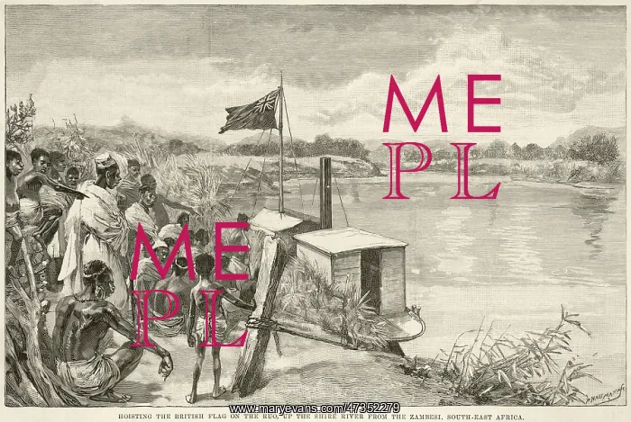 : RAISING BRITISH FLAG : RAISING BRITISH FLAG