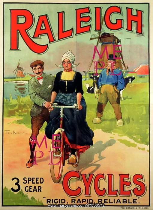 : Raleigh Cycles Poster : Raleigh Cycles Poster