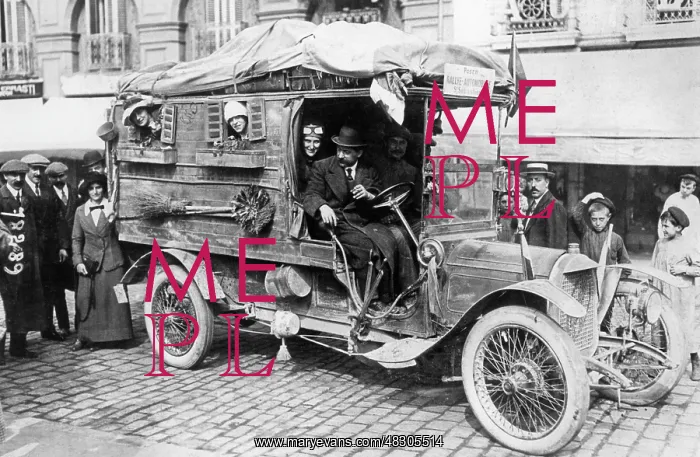 : Rally - automobile, 1911 : Rally - automobile, 1911