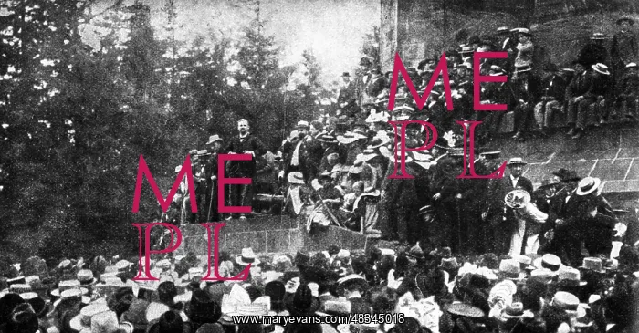 : Rally for the Boers at the Hermannsdenkmal, 1901 : Rally for the Boers at the Hermannsdenkmal, 1901