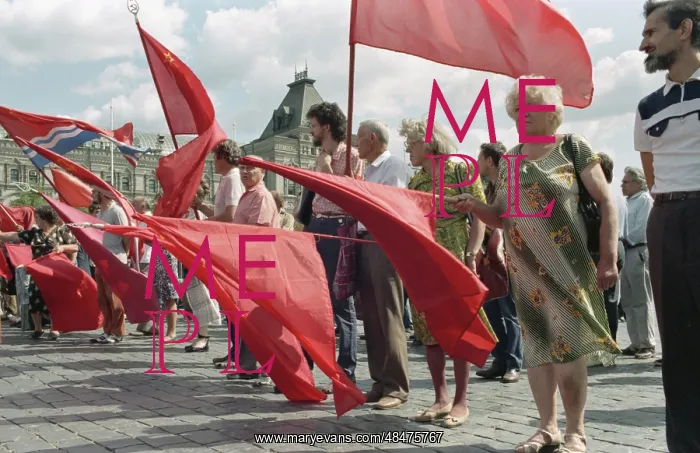: Rally in support of Erich Honecker in Moscow : Rally in support of Erich Honecker in Moscow