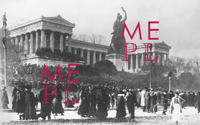 : Rally on the Theresienwiese, Munich, Germany : Rally on the Theresienwiese, Munich, Germany