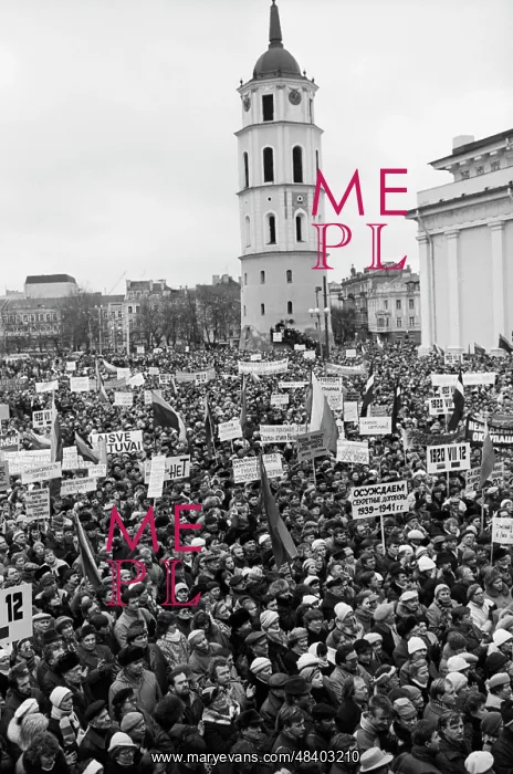 : Rally in Vilnius : Rally in Vilnius