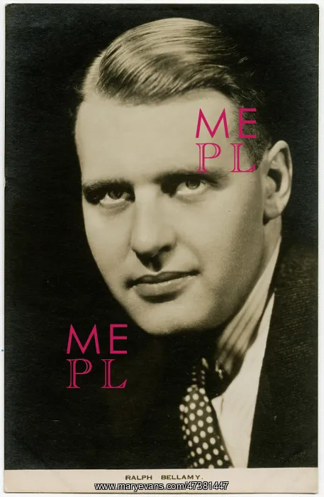  : Ralph Bellamy