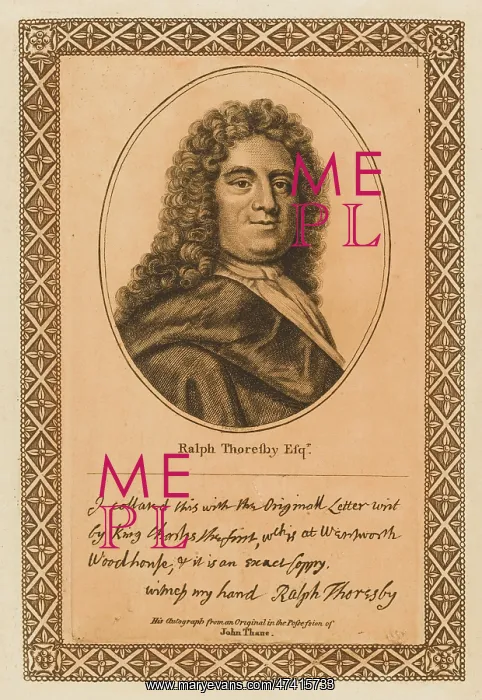 : RALPH THORESBY : RALPH THORESBY