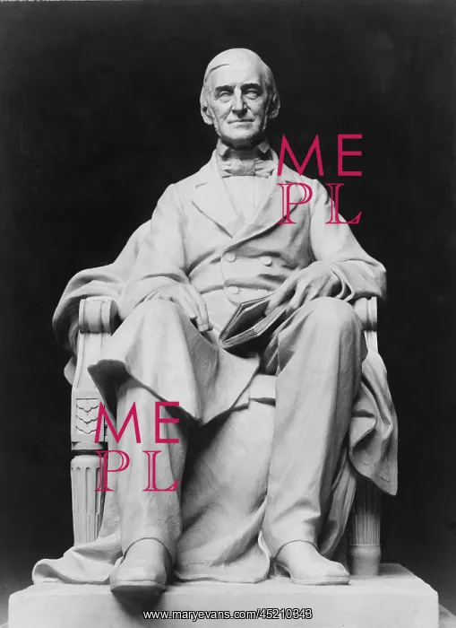 : Ralph Waldo Emerson (1803-82) depicted in ? : Ralph Waldo Emerson (1803-82) depicted in ?