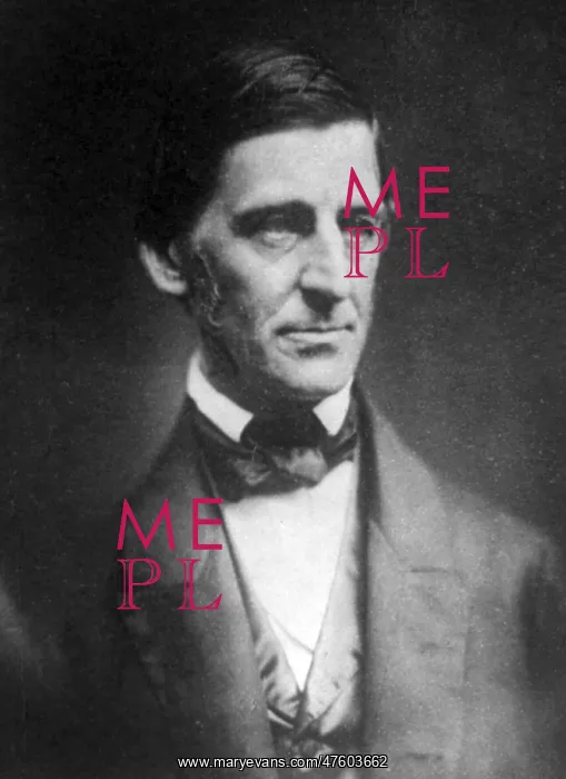 : Ralph Waldo Emerson, American Author : Ralph Waldo Emerson, American Author