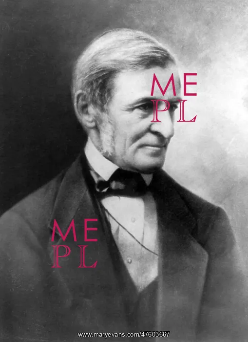 : Ralph Waldo Emerson, American Author : Ralph Waldo Emerson, American Author