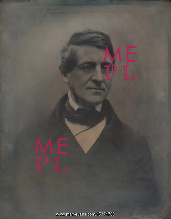 : Ralph Waldo Emerson, daguerreotype of ca : Ralph Waldo Emerson, daguerreotype of ca