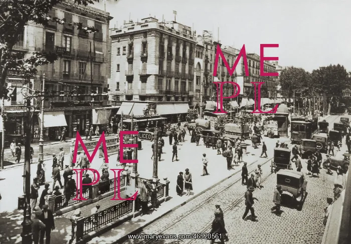  : Ramblas, Barcelona
