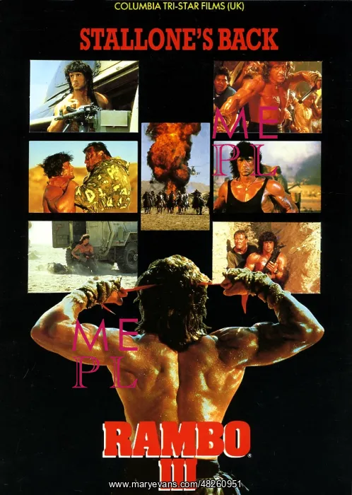 : RAMBO III SYLVESTER STALLONE RAMBO III : RAMBO III SYLVESTER STALLONE RAMBO III