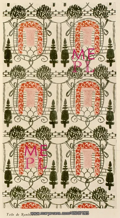 : Rambouillet textile design : Rambouillet textile design