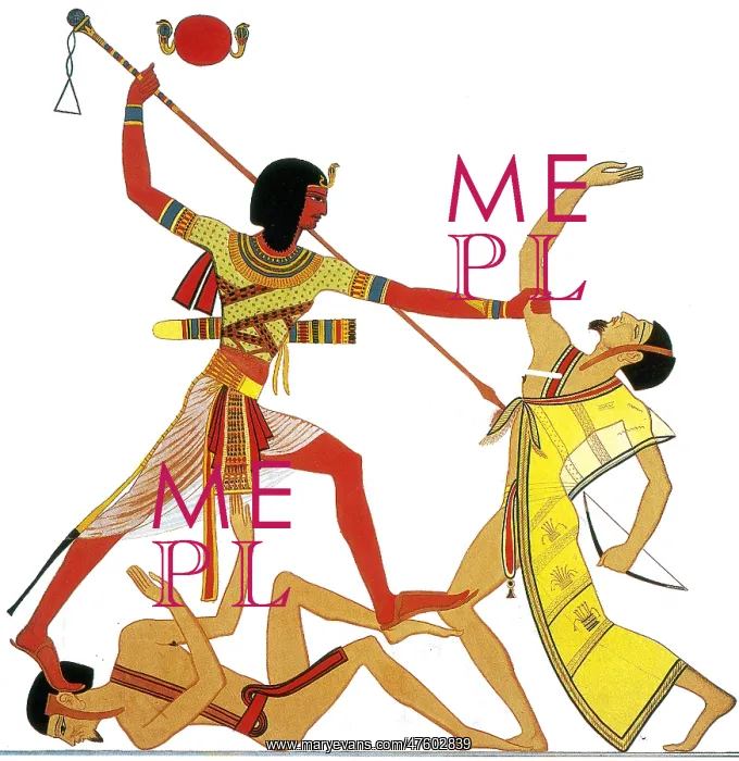 : Ramesses II Impales Libyan Enemy, 12th Century BC : Ramesses II Impales Libyan Enemy, 12th Century BC
