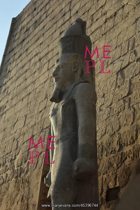 : Ramesses II, Pylon, Luxor Temple, Luxor, Egypt : Ramesses II, Pylon, Luxor Temple, Luxor, Egypt