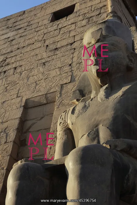 : Ramesses II, Pylon, Luxor Temple, Luxor, Egypt : Ramesses II, Pylon, Luxor Temple, Luxor, Egypt