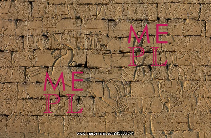 : Ramesses II relief, Pylon, Luxor Temple, Luxor, Egypt : Ramesses II relief, Pylon, Luxor Temple, Luxor, Egypt