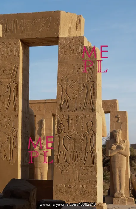  : Ramesseum. Luxor. Egypt