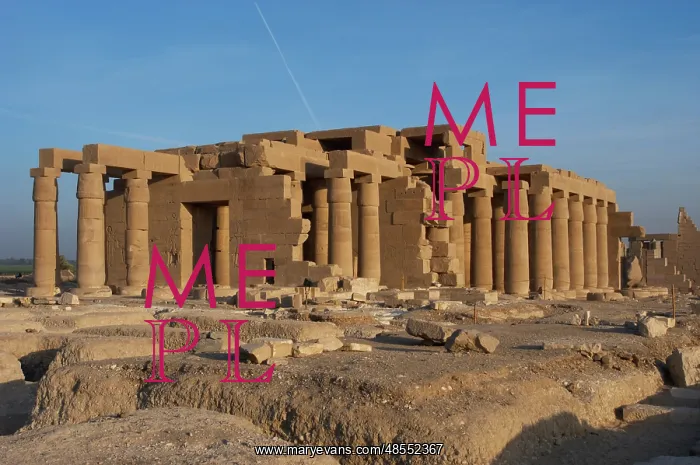  : Ramesseum. Luxor. Egypt