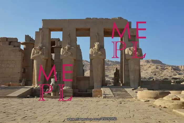 : Ramesseum, Theban Necropolis, Luxor, Egypt : Ramesseum, Theban Necropolis, Luxor, Egypt