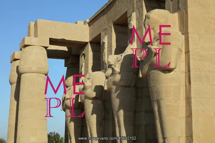 : Ramesseum, Theban Necropolis, Luxor, Egypt : Ramesseum, Theban Necropolis, Luxor, Egypt