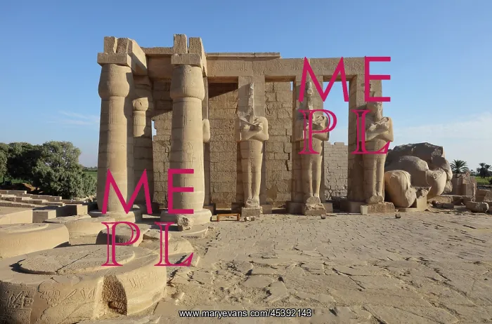 : Ramesseum, Theban Necropolis, Luxor, Egypt : Ramesseum, Theban Necropolis, Luxor, Egypt
