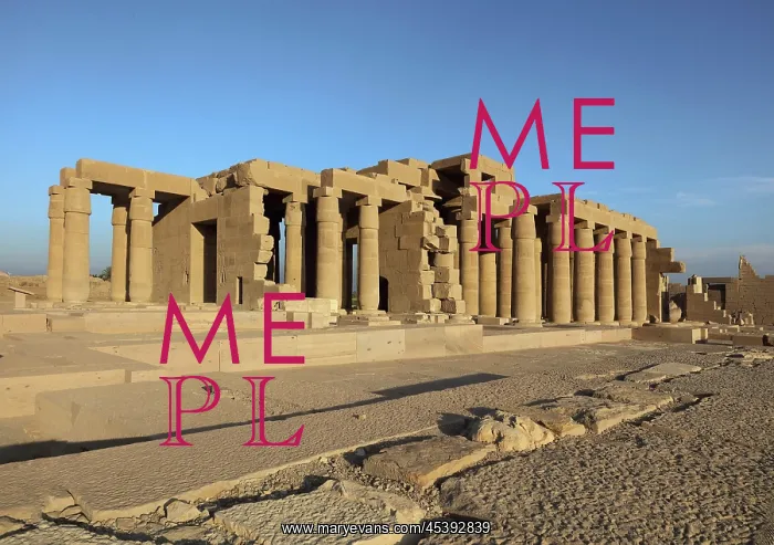  : Ramesseum, Theban Necropolis, Luxor, Egypt