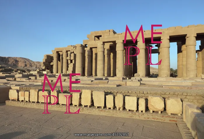 : Ramesseum, Theban Necropolis, Luxor, Egypt : Ramesseum, Theban Necropolis, Luxor, Egypt