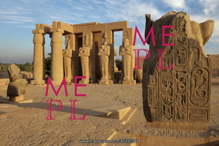 : Ramesseum, Theban Necropolis, Luxor, Egypt : Ramesseum, Theban Necropolis, Luxor, Egypt