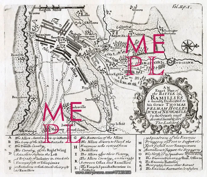 : RAMILLIES BATTLE PLAN : RAMILLIES BATTLE PLAN
