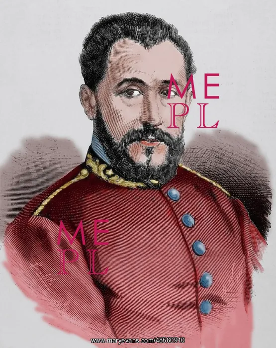 : Ramon de Jaudenes y Alvarez (1841-1884). Spanish military an : Ramon de Jaudenes y Alvarez (1841-1884). Spanish military an