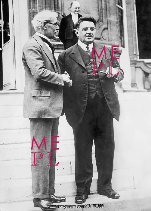 : Ramsay MacDonald and Edouard Herriot, 1932 : Ramsay MacDonald and Edouard Herriot, 1932