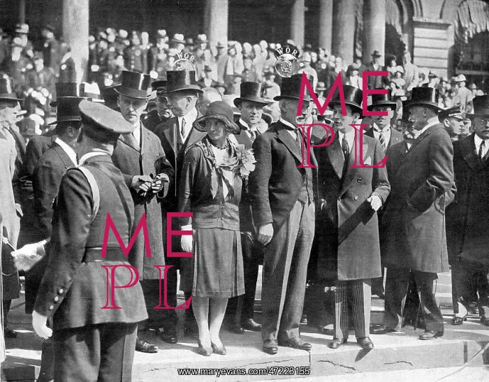 : Ramsay MacDonald visit to New York : Ramsay MacDonald visit to New York