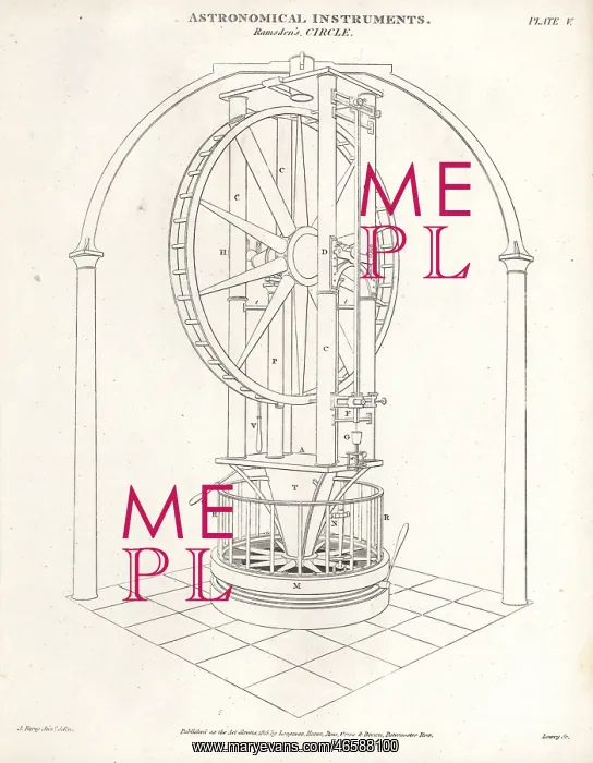 : Ramsden's circle, an astronomical instrument : Ramsden's circle, an astronomical instrument
