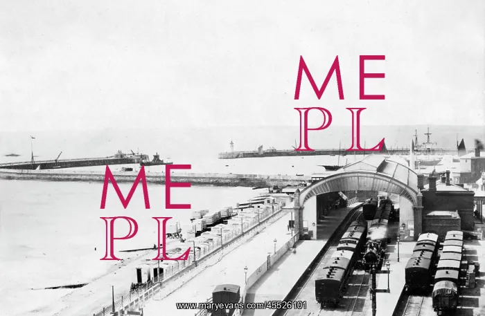 : Ramsgate Harbour Railway Station, Kent : Ramsgate Harbour Railway Station, Kent