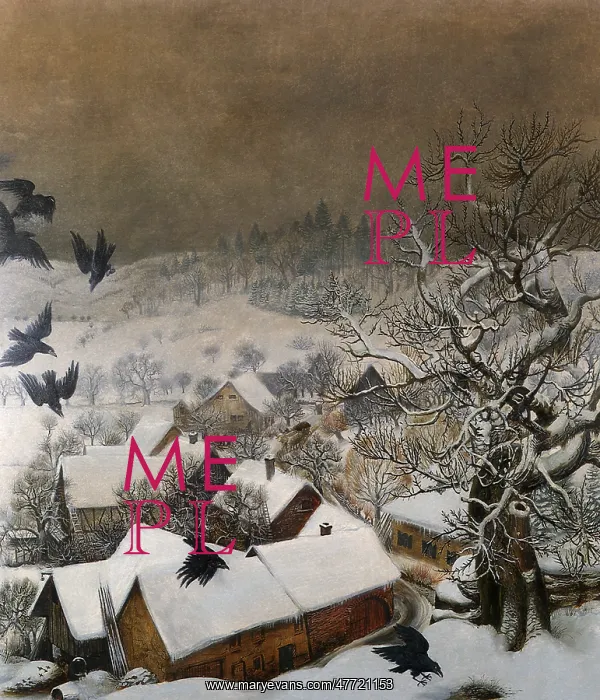  : Randegg in Snow with Ravens