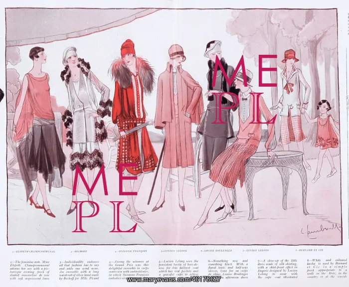 : A range of Parisian fashions, 1926 : A range of Parisian fashions, 1926